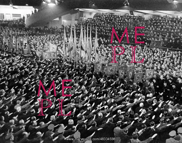 : Entry of the flags of the Nazi regime during : Entry of the flags of the Nazi regime during