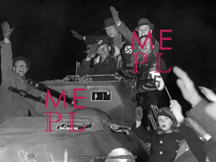 : Entry of German troops into Vienna, 1938 : Entry of German troops into Vienna, 1938