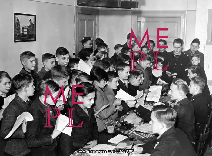 : Entry into the Hitler Youth, 1944 : Entry into the Hitler Youth, 1944