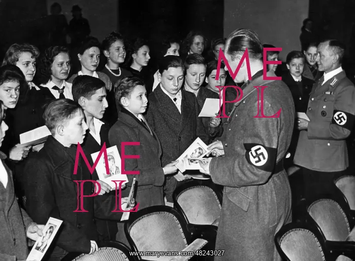 : Entry to the Hitler Youth, 1944 : Entry to the Hitler Youth, 1944