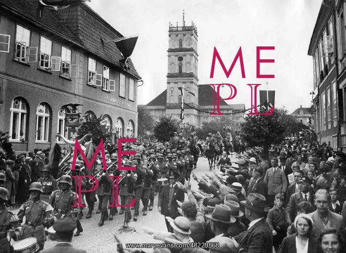 : Entry of the Infantry Regiment Doberitz in Neustrelitz : Entry of the Infantry Regiment Doberitz in Neustrelitz