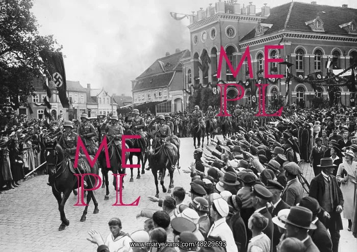 : Entry of the Infantry Regiment Doeberitz in Neustrelitz : Entry of the Infantry Regiment Doeberitz in Neustrelitz