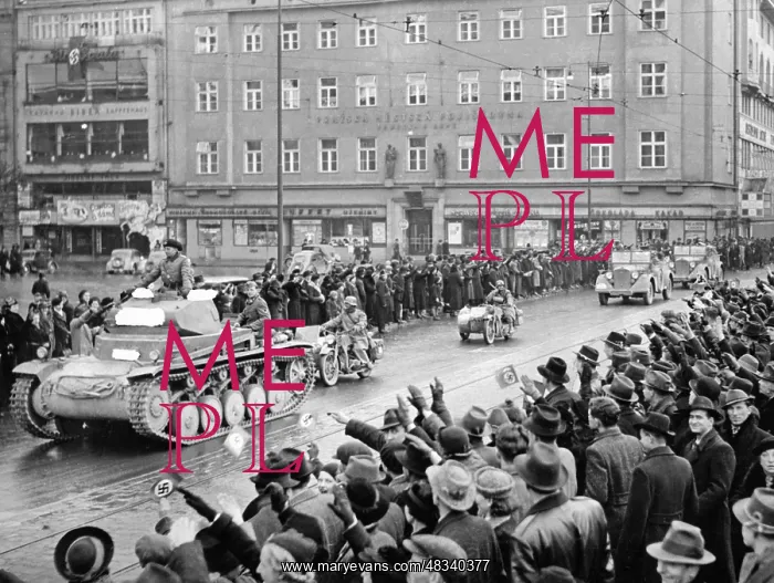 : Entry of the Wehrmacht to Brno, 1939 : Entry of the Wehrmacht to Brno, 1939
