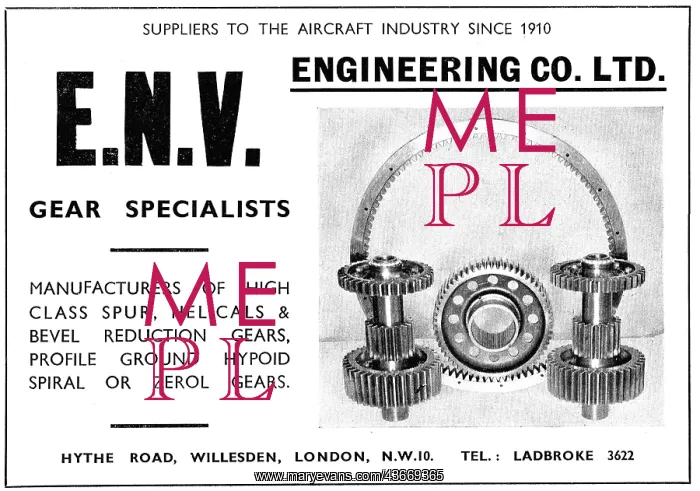 : ENV Engineering - Gear Specialists : ENV Engineering - Gear Specialists