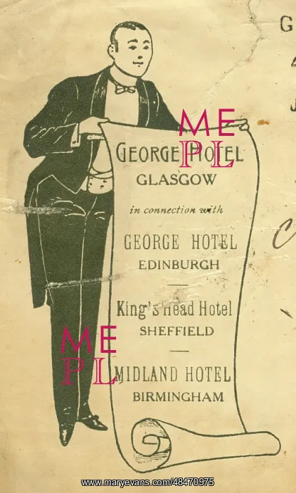: Envelope design, Hotels in Scotland and the UK : Envelope design, Hotels in Scotland and the UK