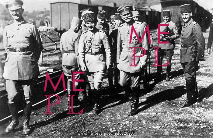 : Enver Pasha and August von Mackensen, 1916 : Enver Pasha and August von Mackensen, 1916