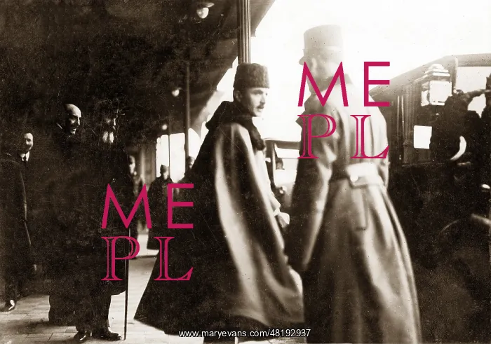 : Enver Pasha in Vienna, 1917 : Enver Pasha in Vienna, 1917
