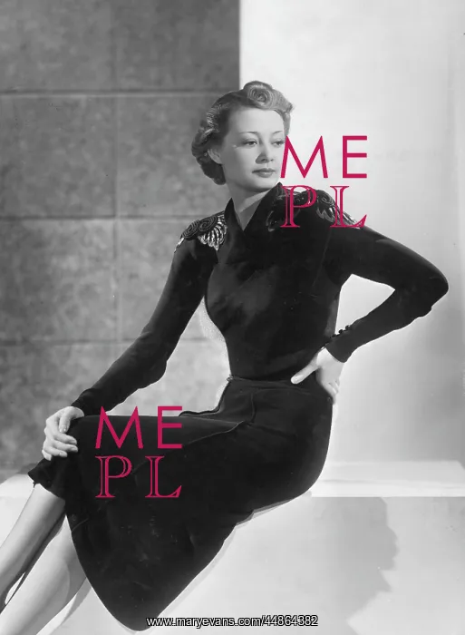 : Epaulette Dress 1930s : Epaulette Dress 1930s