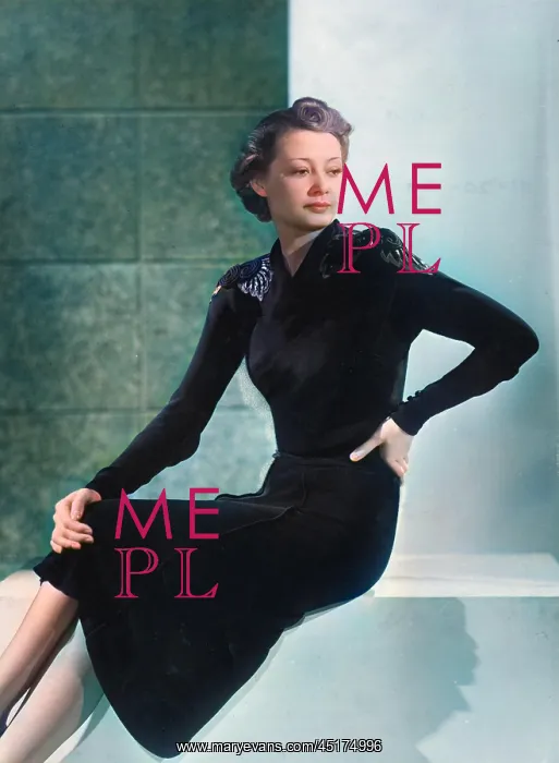 : Epaulette Dress 1930s : Epaulette Dress 1930s