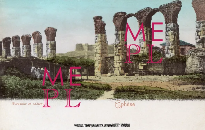 : Ephesus - Turkey - Remains of the Aqueduct : Ephesus - Turkey - Remains of the Aqueduct