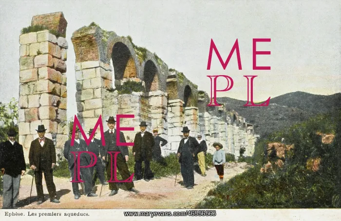 : Ephesus - Turkey - Remains of the Aqueduct : Ephesus - Turkey - Remains of the Aqueduct
