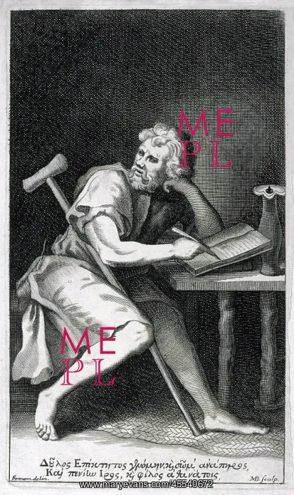  : Epictetus. EPICTETUS Greek Stoic philosopher, originally a slave but freed by his master