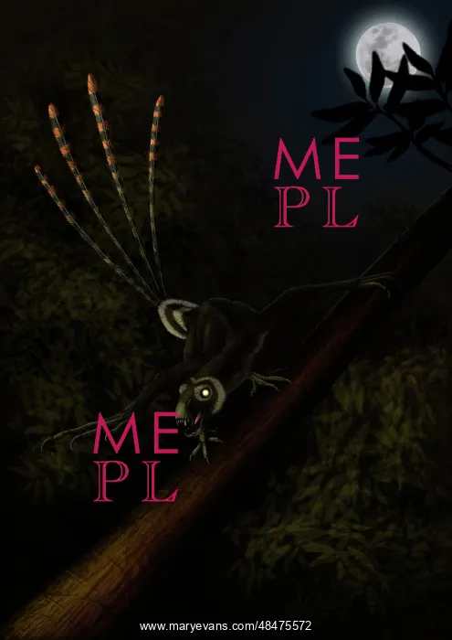 : An Epidexipteryx reacts aggressively in a prehistoric forest : An Epidexipteryx reacts aggressively in a prehistoric forest