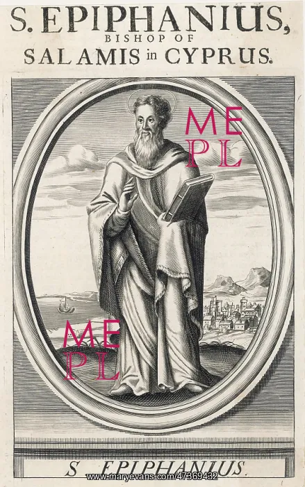 : EPIPHANIUS OF SALAMIS : EPIPHANIUS OF SALAMIS