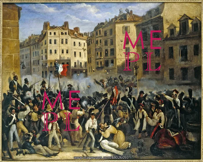 : Episode of the days, July Revolution, 1830 : Episode of the days, July Revolution, 1830