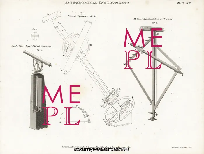 : Equal altitude instruments and an equatorial sector : Equal altitude instruments and an equatorial sector