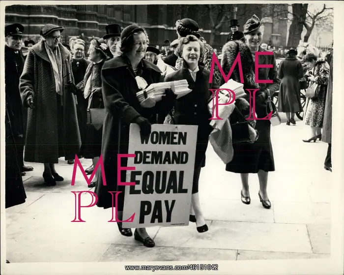 : Equal Pay Campaign Committee delivery of petition, London : Equal Pay Campaign Committee delivery of petition, London