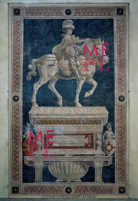: Equestrian monument to Niccolo da : Equestrian monument to Niccolo da