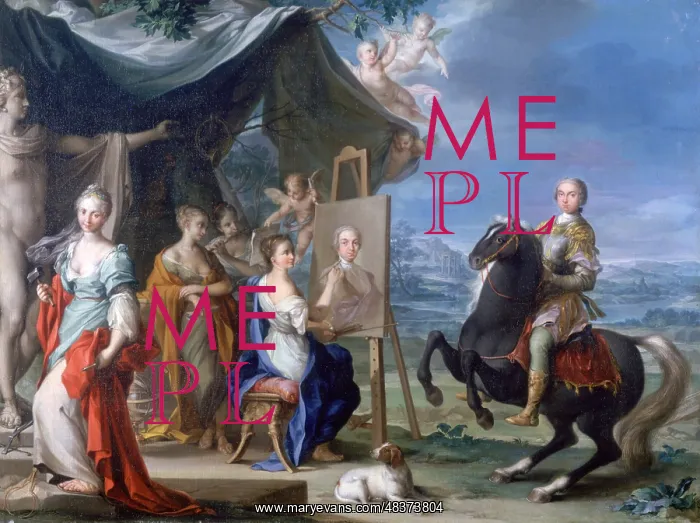 : Equestrian Portrait of a Nobleman.. as Protector : Equestrian Portrait of a Nobleman.. as Protector