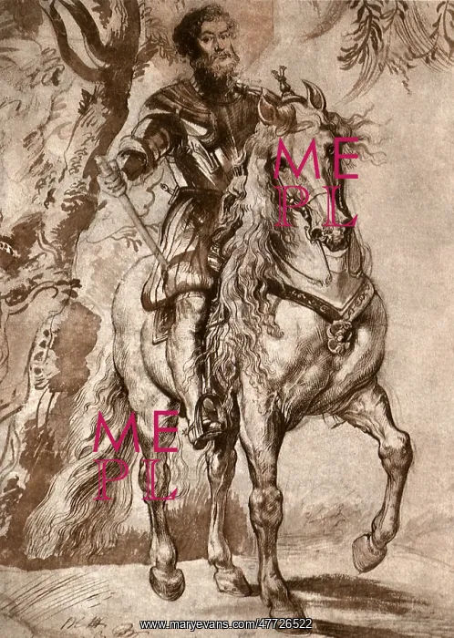  : Equestrian Portrait, by Rubens