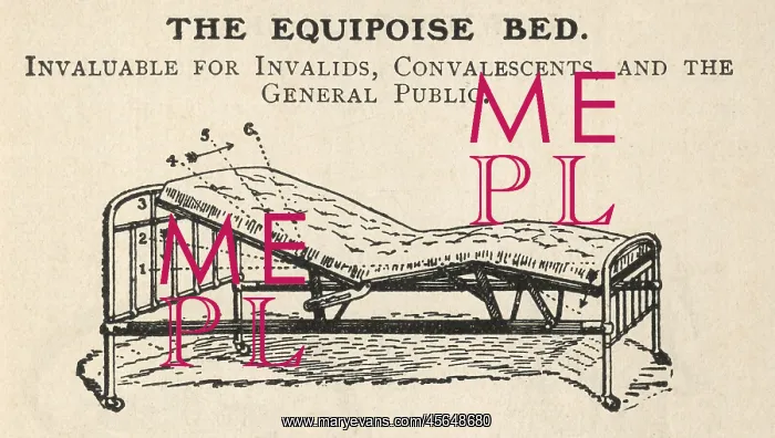 : Equipoise bed for invalids, convalescents, etc : Equipoise bed for invalids, convalescents, etc