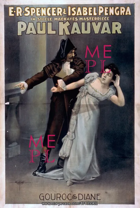 : ER Spencer & Isabel Pengra in Steele MacKaye's masterpiece : ER Spencer & Isabel Pengra in Steele MacKaye's masterpiece