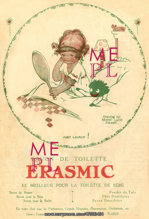 : Erasmic Soap Advertisement : Erasmic Soap Advertisement