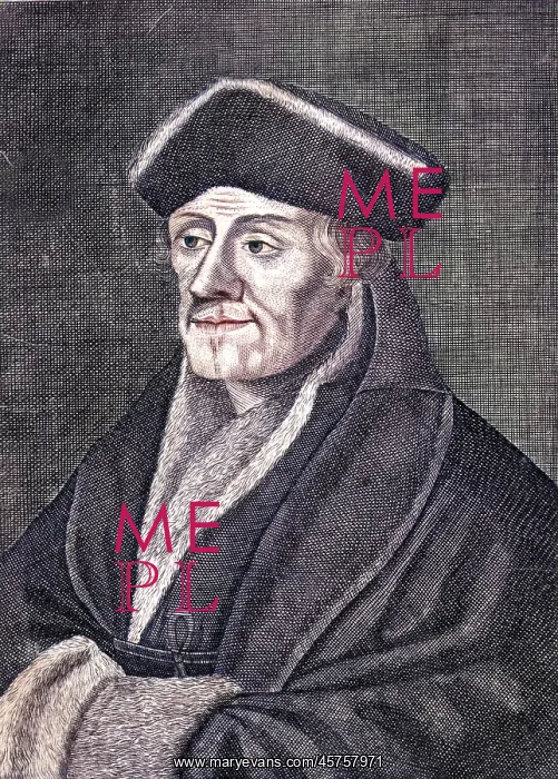  : ERASMUS. DESIDERIUS ERASMUS (1466 - 1536), Dutch humanist