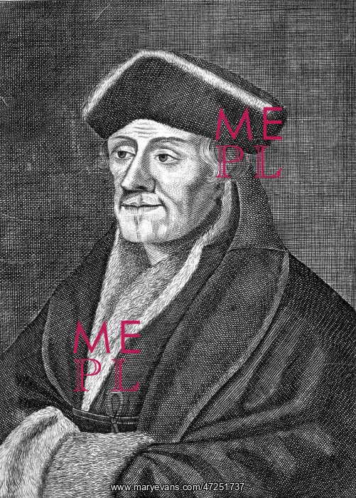  : ERASMUS. DESIDERIUS ERASMUS (1466 - 1536), Dutch humanist