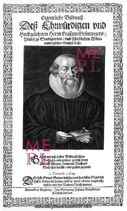  : ERASMUS GRUNINGER