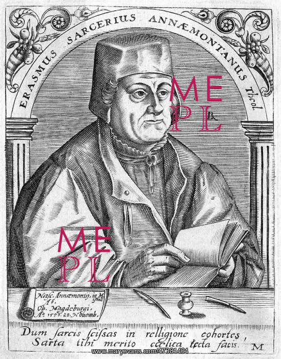  : ERASMUS SARCERIUS