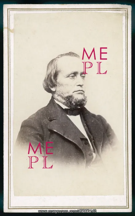: ERASTUS SNOW / MORMON CDV : ERASTUS SNOW / MORMON CDV
