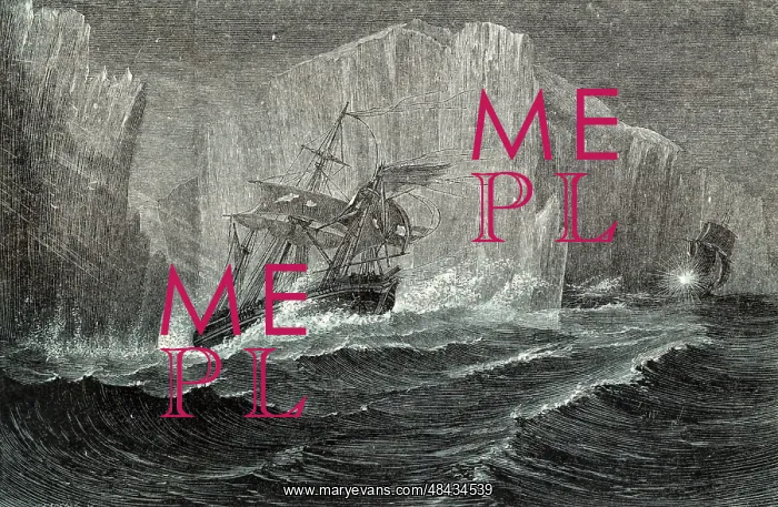 : The Erebus and the Terror Among Icebergs : The Erebus and the Terror Among Icebergs