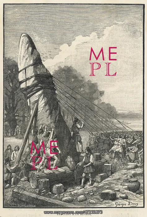 : Erecting a Menhir : Erecting a Menhir