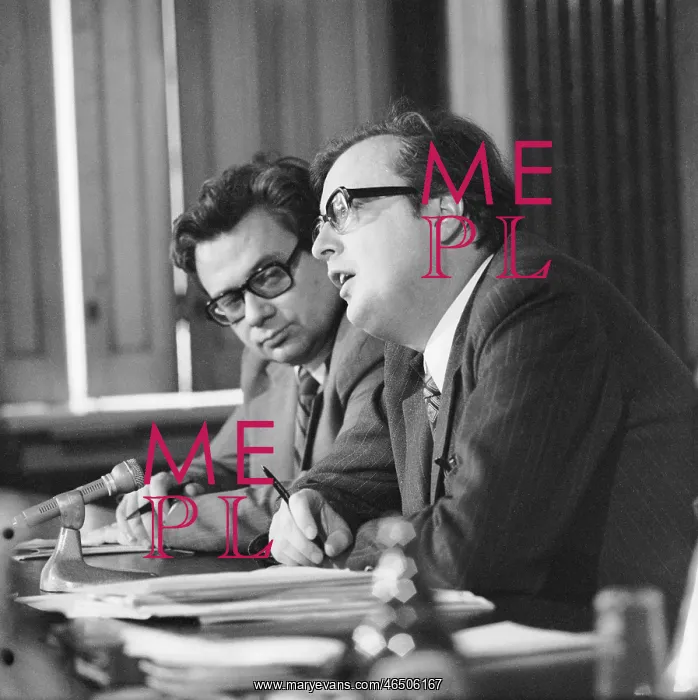 : Erhard Busek and Josef Taus : Erhard Busek and Josef Taus