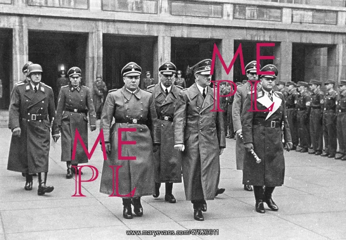 : Erhard Milch with Adolf Hitler and others : Erhard Milch with Adolf Hitler and others