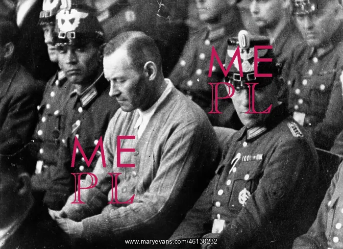 : Erich Hoepner, German General on trial, WW2 : Erich Hoepner, German General on trial, WW2