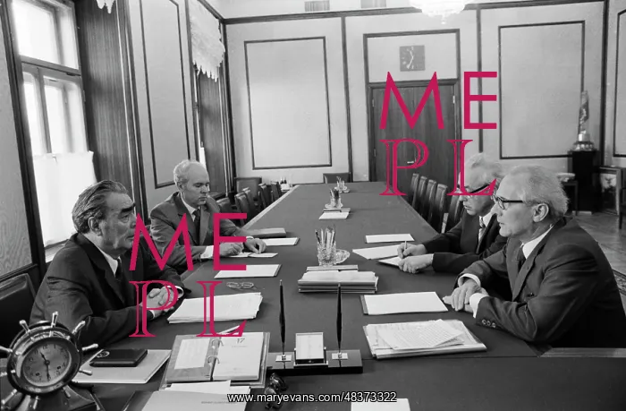 : Erich Honecker visits USSR : Erich Honecker visits USSR