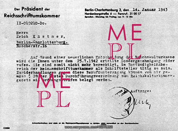 : Erich Kastner : Erich Kastner