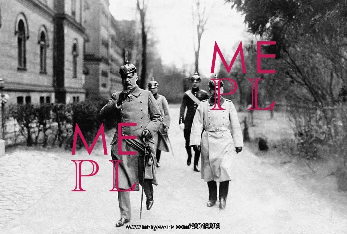 : Erich Ludendorff at the dissolution of the Main Military Aca : Erich Ludendorff at the dissolution of the Main Military Aca