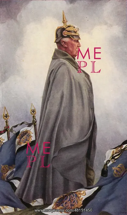 : Erich Ludendorff pictured as general : Erich Ludendorff pictured as general