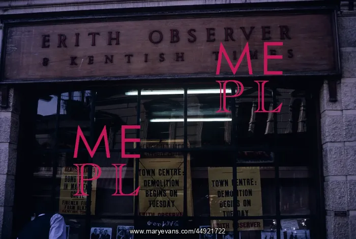 : Erith Observer Office, Pier Road : Erith Observer Office, Pier Road