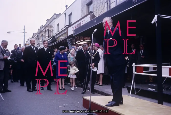 : Erith Town Centre Official Demolition Ceremony, 1966 : Erith Town Centre Official Demolition Ceremony, 1966
