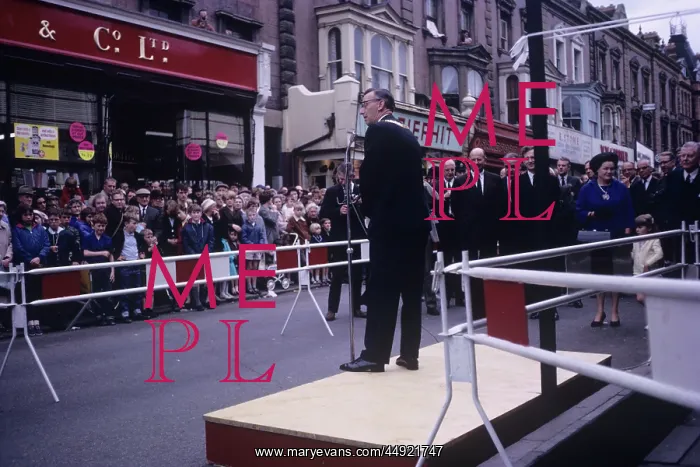 : Erith Town Centre Official Demolition Ceremony, 1966 : Erith Town Centre Official Demolition Ceremony, 1966