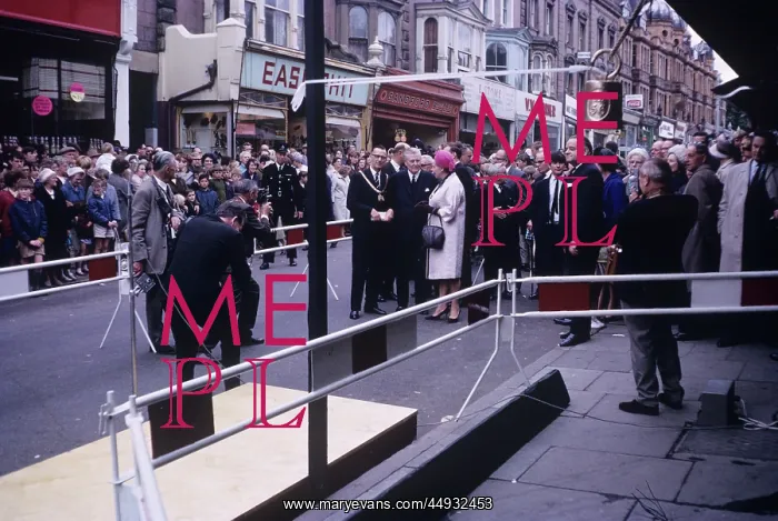 : Erith Town Centre Official Demolition Ceremony, 1966 : Erith Town Centre Official Demolition Ceremony, 1966