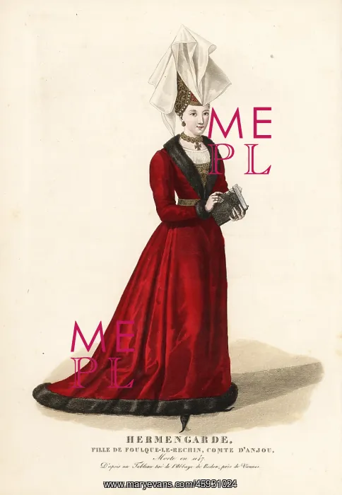 : Ermengarde, daughter of Fulk IV, Count of Anjou, died 1147 : Ermengarde, daughter of Fulk IV, Count of Anjou, died 1147
