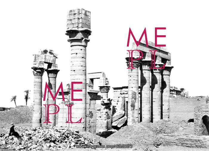  : Erment, Cleopatra's Temple c1857