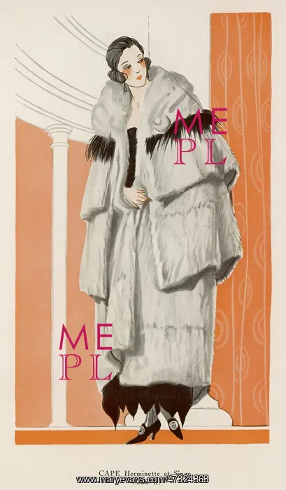 : Ermine Cloak 1922 : Ermine Cloak 1922