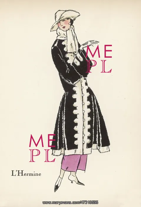 : ERMINE COAT 1922 : ERMINE COAT 1922