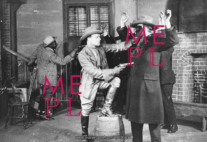 : Ernest Trimmingham in Jack, Sam and Pete, a British western : Ernest Trimmingham in Jack, Sam and Pete, a British western